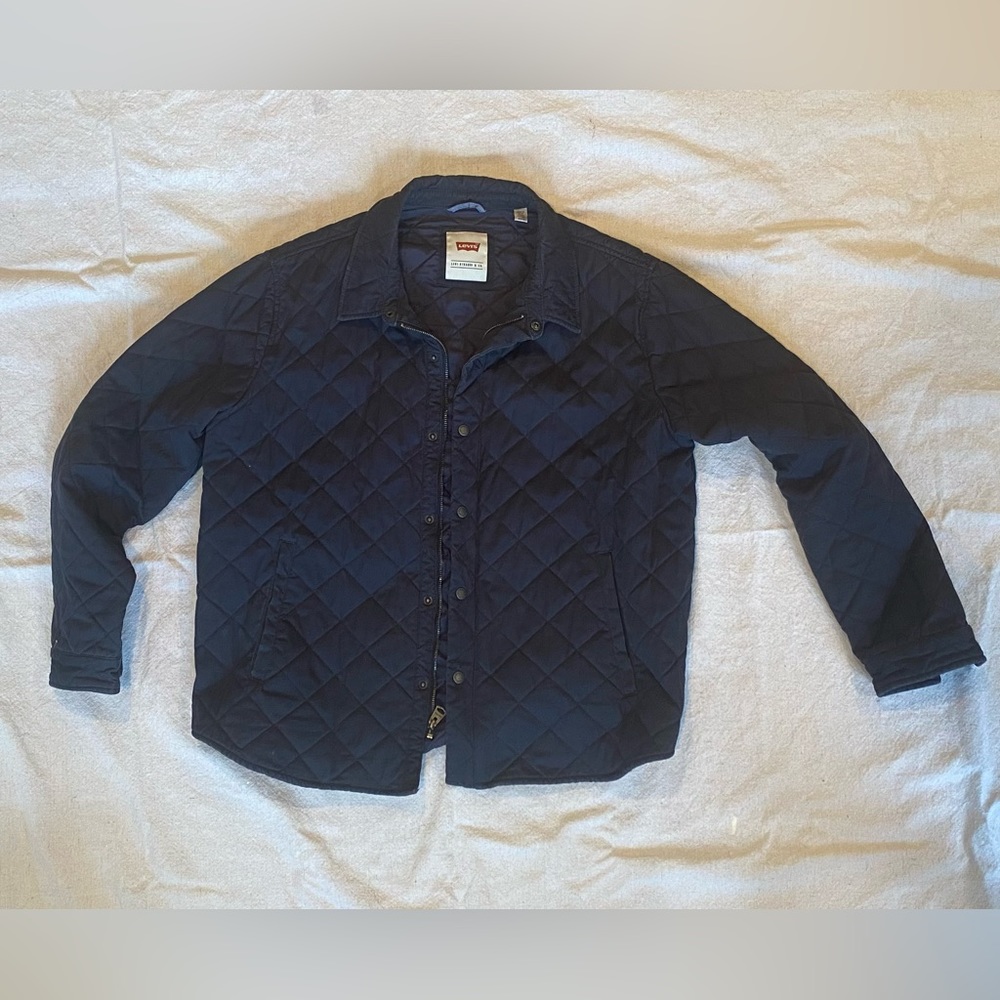 Levi’s Quilted Navy Jacket